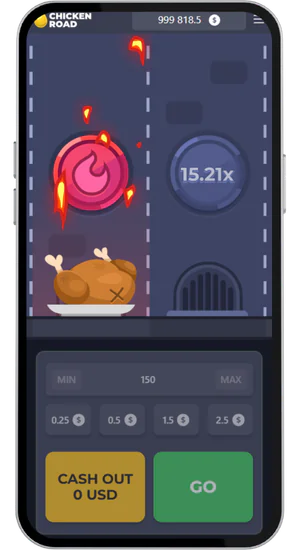 Chicken Road App verloren ronde met multiplier 15.21x bij vlam-trap