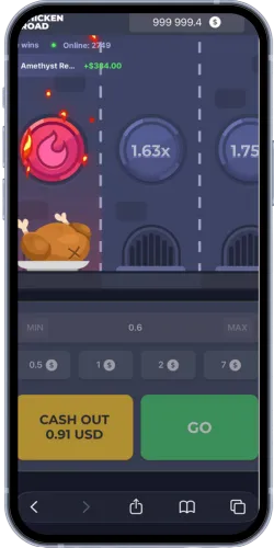 Verlies in de Chicken Road demo wanneer de kip een obstakel raakt